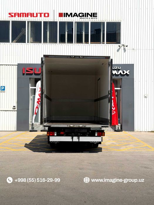"ISUZU NMR77H" shassisi negizidagi izotermik furgon