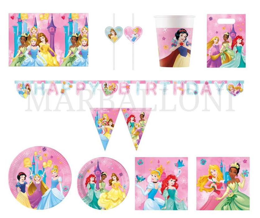 Парти Артикули Принцесите, Парти Украса Принцеси, Балони Принцеси