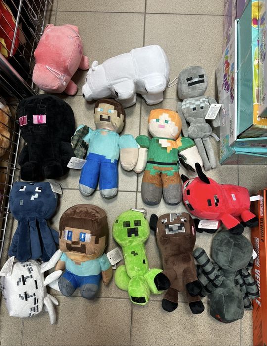 Плюшени играчки Майнкрафт/Minecraft