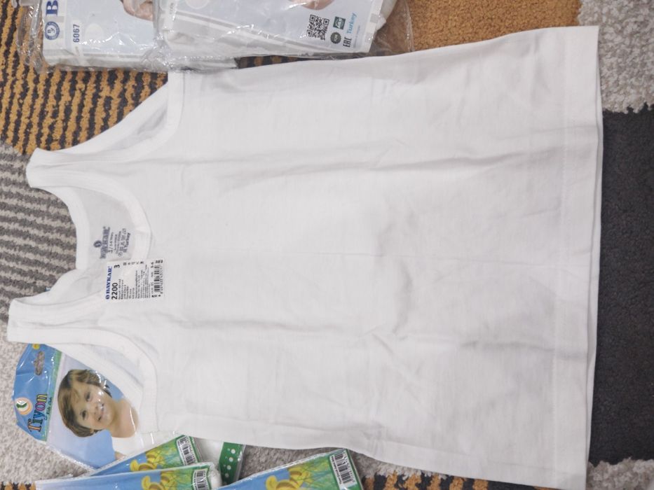 Майка детская для мальчиков