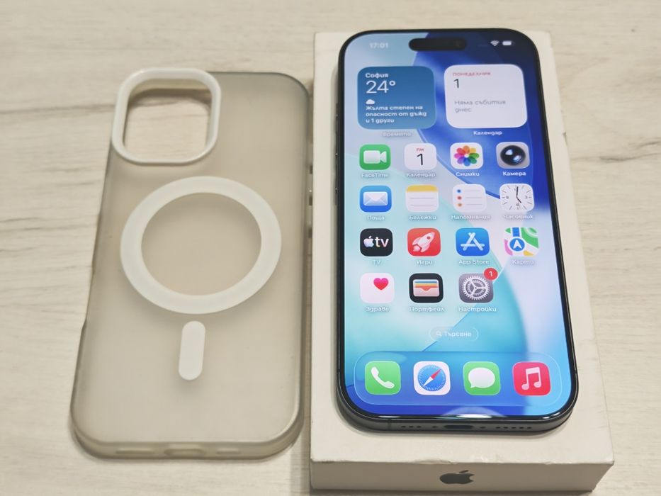 Като нов iPhone 17 256 GB Гаранция