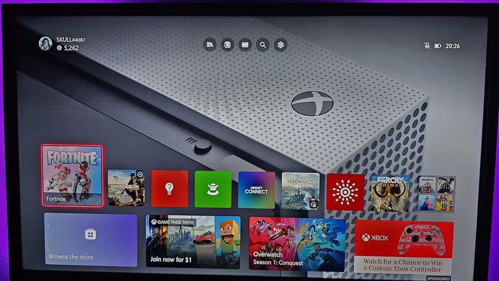 Consolă Xbox One S 1TB - 2 Manete + 14 Jocuri (FC25, Hogwarts, RDR2)