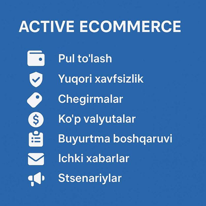 Tayyor sotuvchi va CRM saytlari bir toplamda 2 tasi 1 da sifatli sayt!