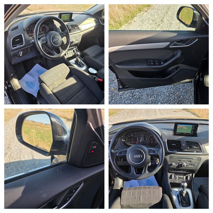 Audi Q3 2.0TDI 150cp Quattro Automat An2017 Euro6, Faruri Matrix,Navi