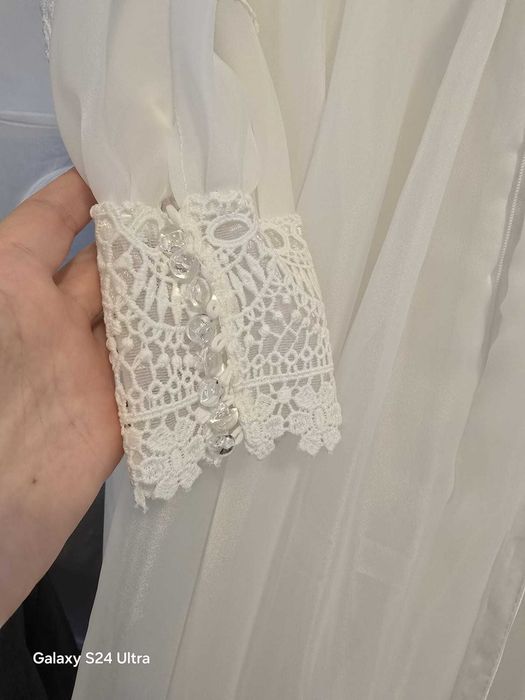 Rochie mireasă nouă, nepurtată, măsura M (38-40).