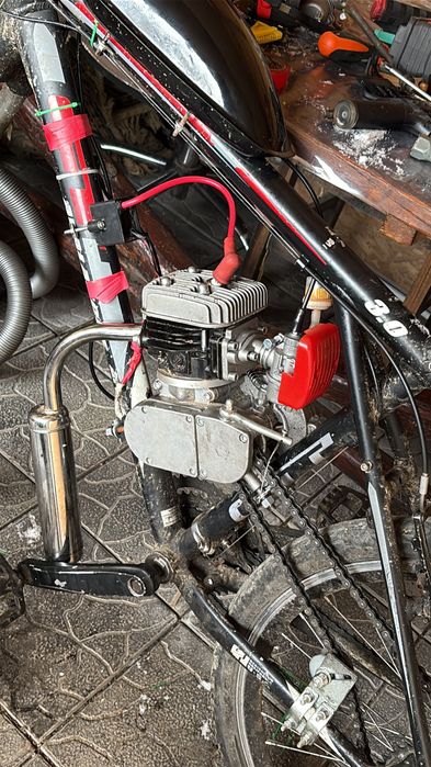 motor bicicletă 80 cc iron cu reed valve ,fără accesorii