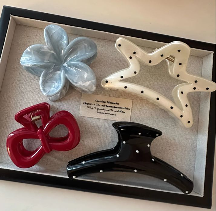 Заколки крабики для волос