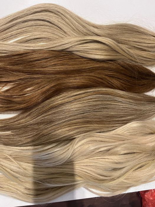 Екстеншъни на кератинови кичури