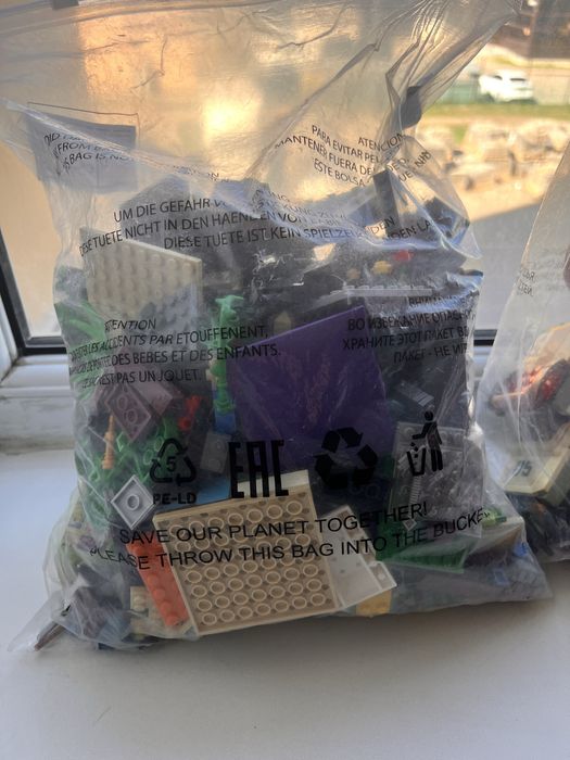 Лего набор детский без коробки