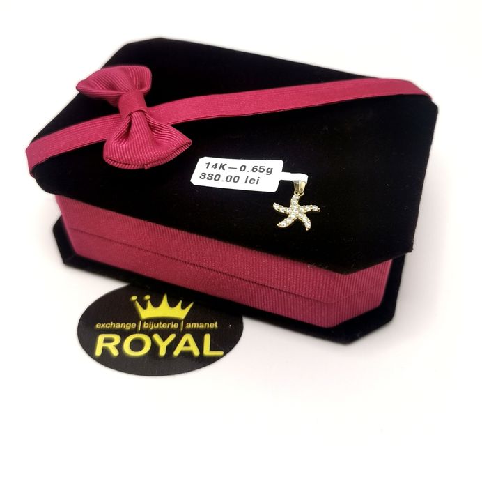 Bijuteria Royal pandantiv din aur 0. 65 gr