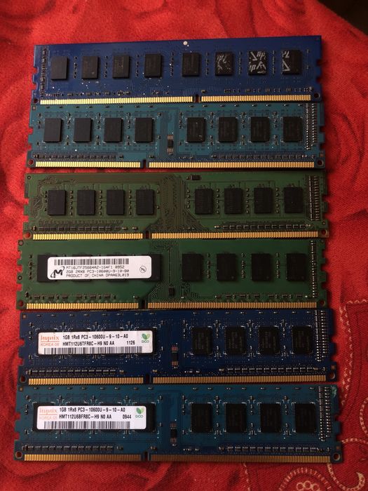 Plăcuțe ram DDR3