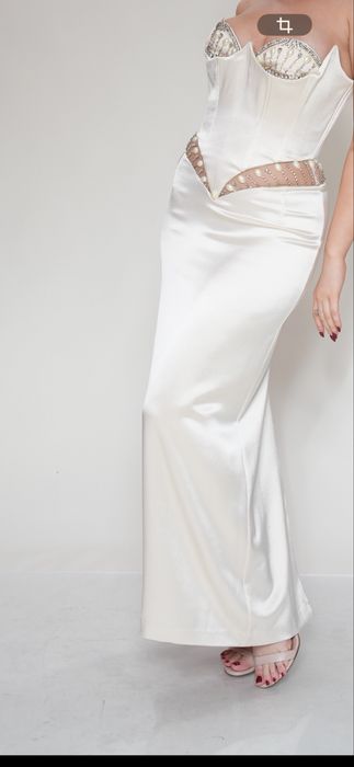 Rochie crem Cristina Savulescu Champagne