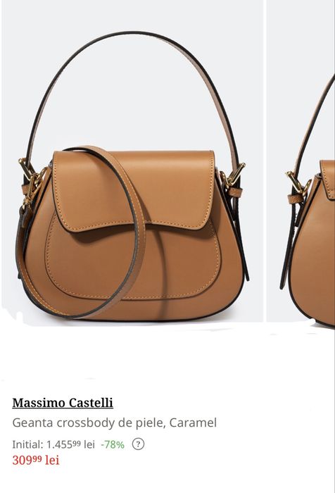 Geanta Massimo Castilli piele