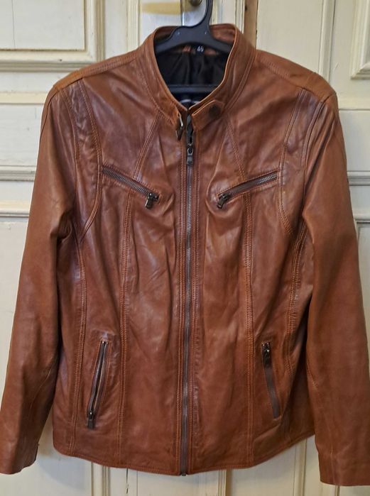 Кожено яке Класическо късо