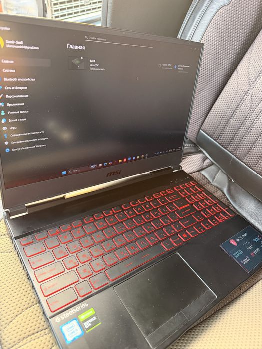 MSI GL65 9SC Ноутбук в идеальном состоянии