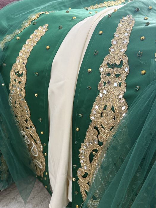 Ансамбль + Фата + ойок кийими + ободок ( хаммаси ичида )