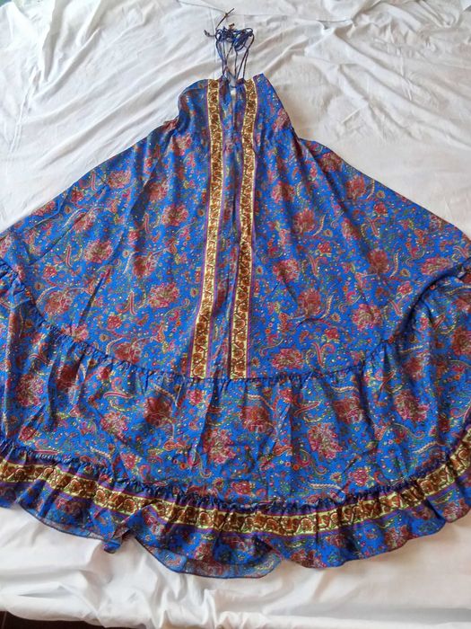 Рокля коприна бохо стил-20 евро.