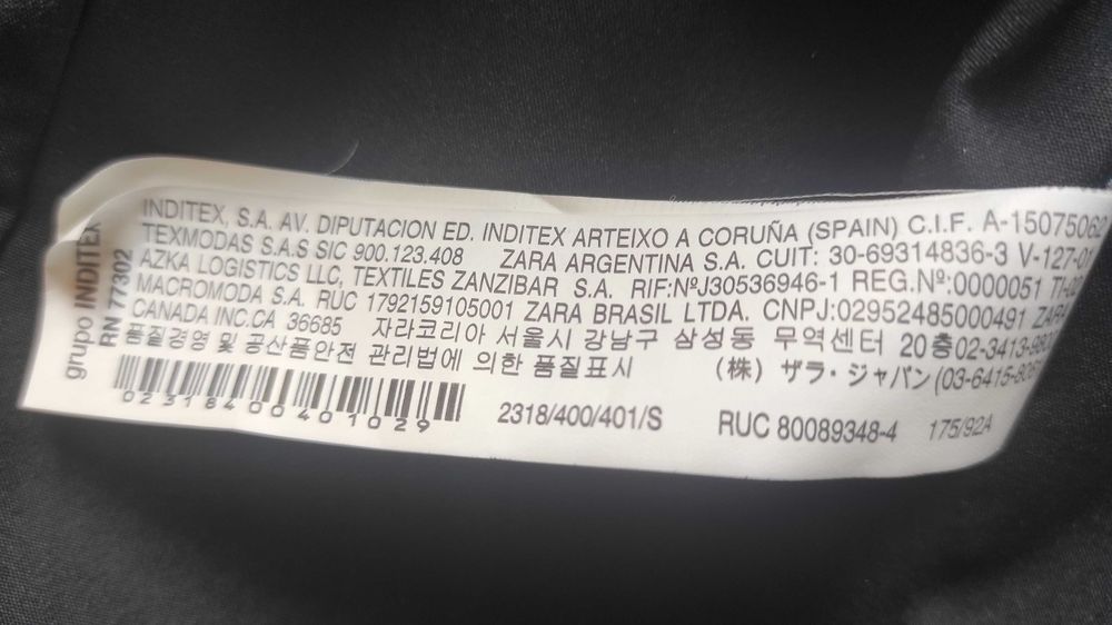 сако Zara, тъмносинъо, размер S