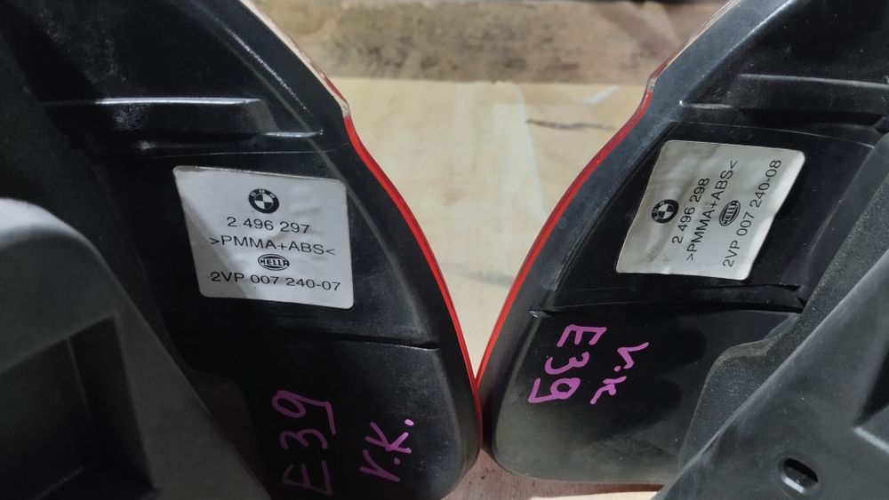 Задние фонари bmw e39