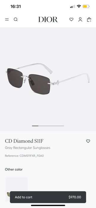 Vând ochelari de soare Dior