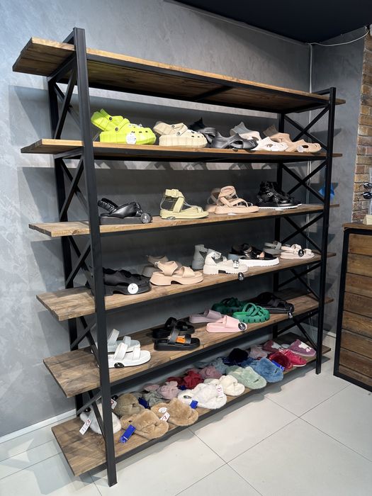 Мебель LOFT. Торговые стелажи.