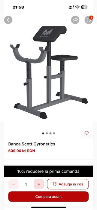 Vand Banca scott noua Germany pret 500 lei