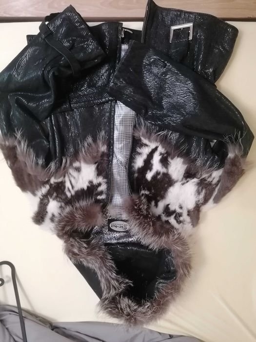 Яке с естествен косъм ХЛ