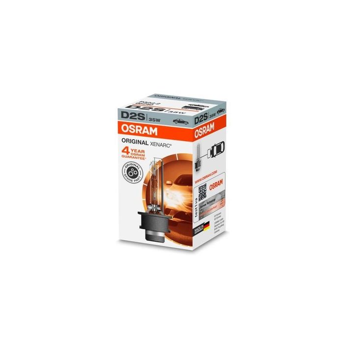 Bec auto Xenon D2S pentru far OSRAM 66240, 12/24V; 35W; 3200 lm; culoare temperatura 4300K; P32d-2; 1 buc.