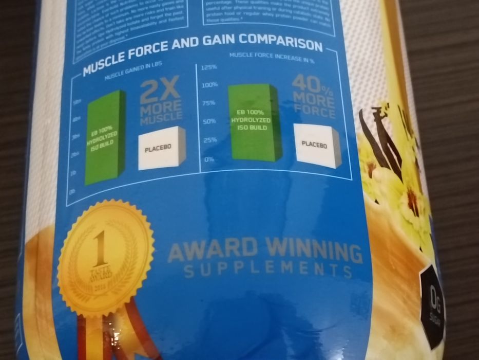 Protein shake ISO Build (908gr, 33 порции)