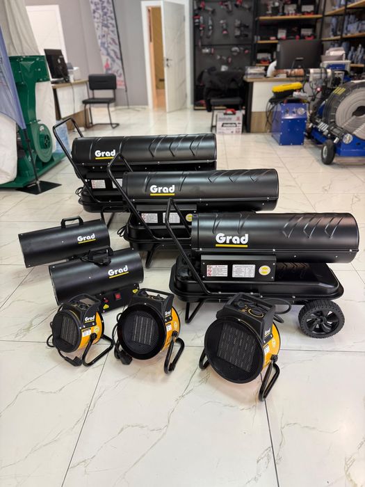 Обогреватель пушка электрическая