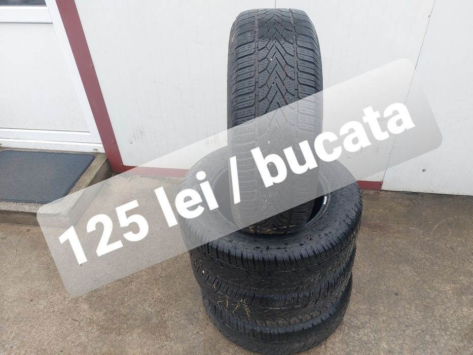 125 lei bucata! Set anvelope M+S/IARNA 215 65 r16 Semperit