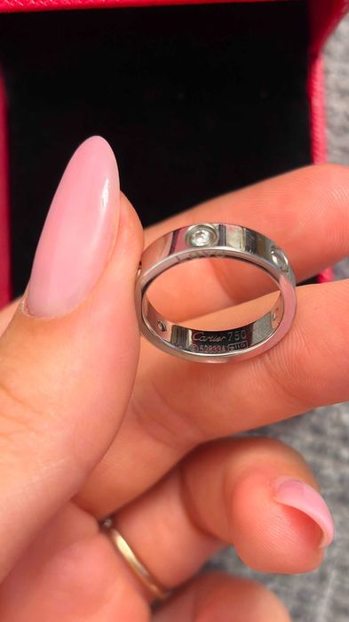 Inel Cartier Love Silver