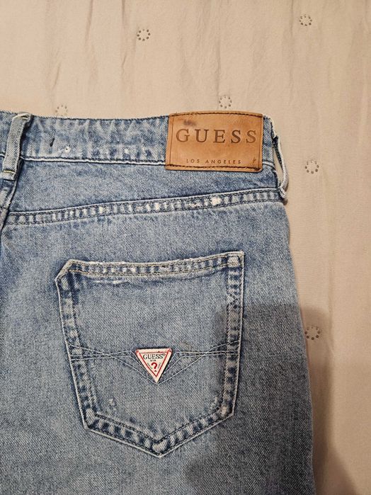 GUESS къси дънкови гащи