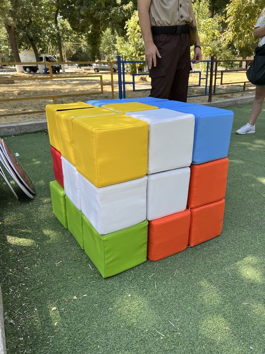 Продаются 2шт 3d кубика Рубика , тетрис, 60х60см