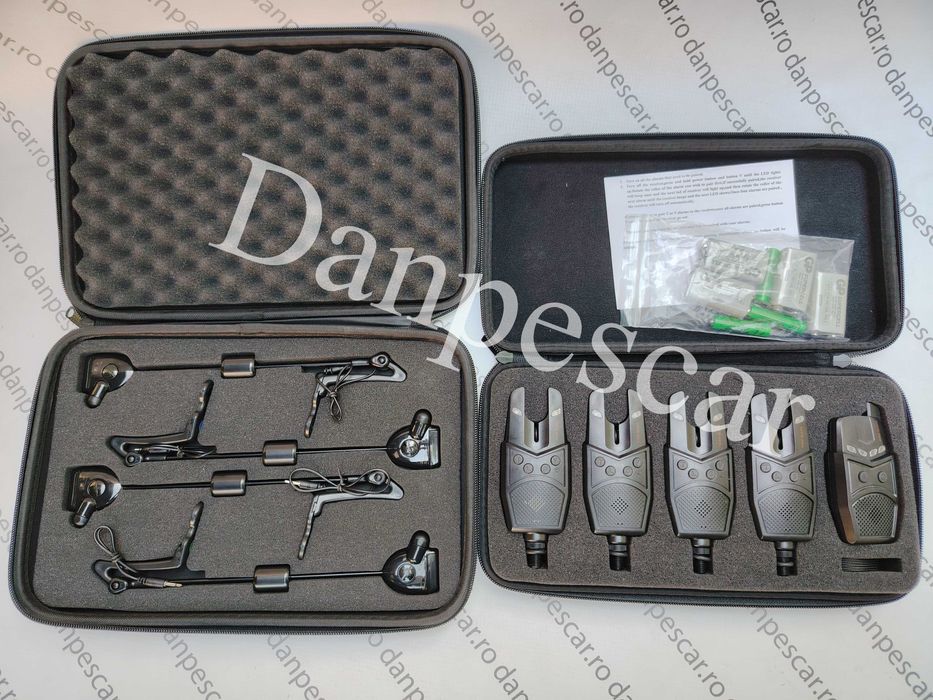 Set 4 Avertizori cu Statie Wind Blade D3-W + Set 4 Swingeri cu bile