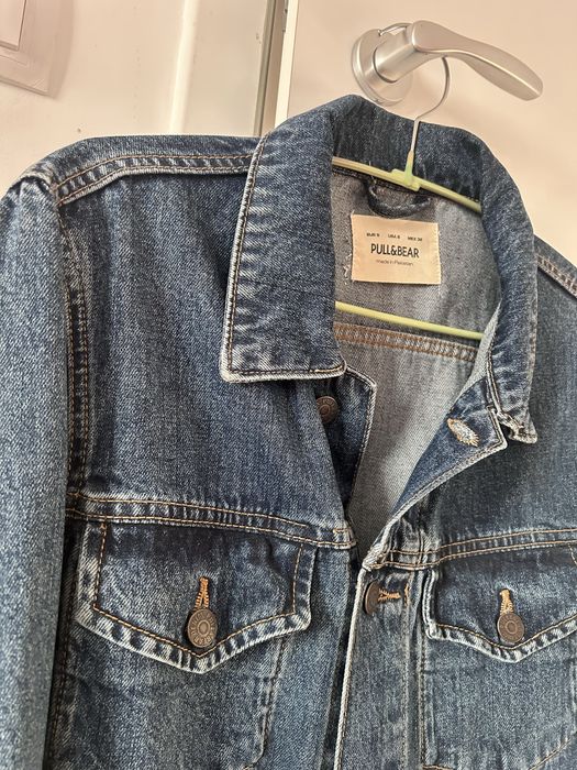 Geaca barbati blugi Pull and Bear
