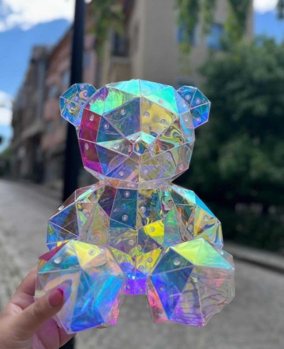 3д светещо мече в луксозна кутия