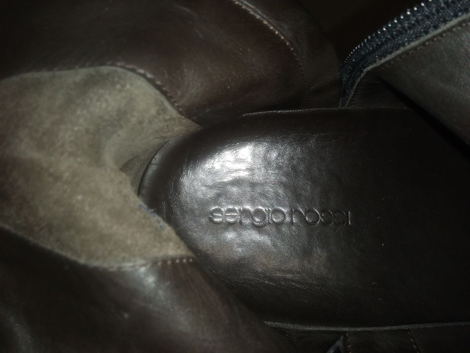 Осенние сапоги  Sergio Rossii, оригинал.