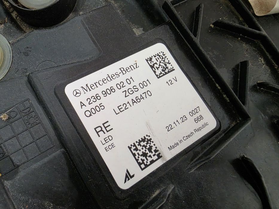 Far dreapta led digital light Mercedes CLE Coupe W236 cod A2369060201