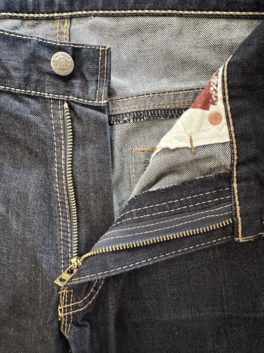 Тъмносини винтидж дънки Levi’s 514