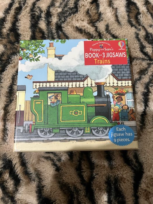 Puzzle Usborne 3 buc