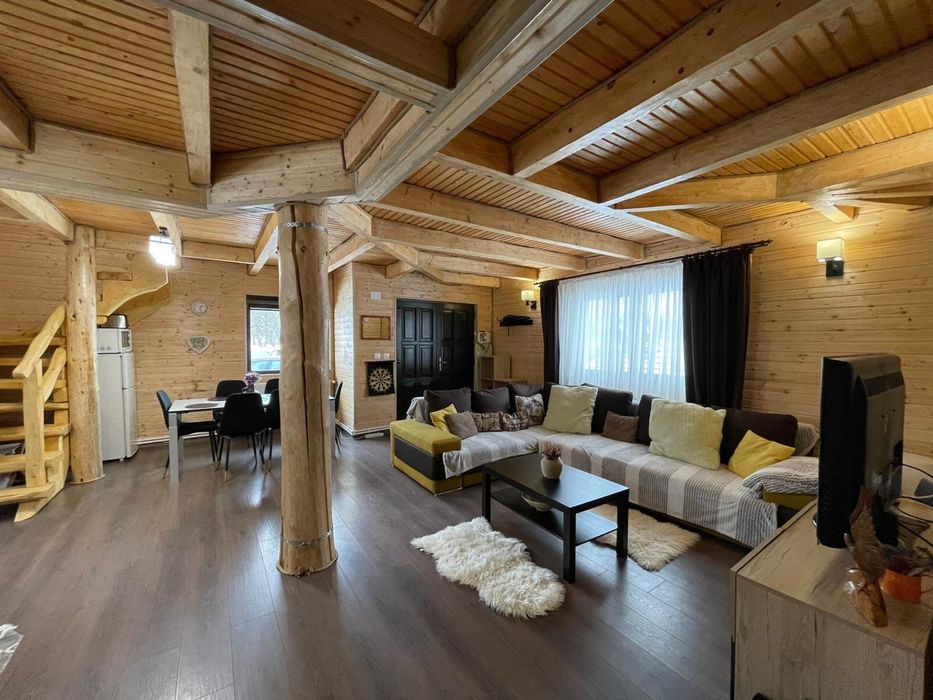 Cabana de inchiriat cu ciubar si sauna