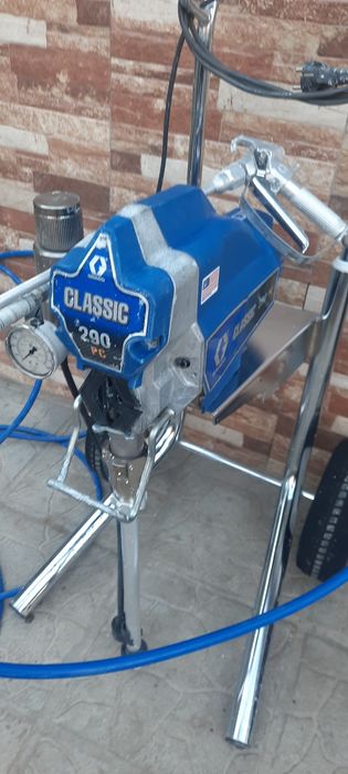 Graco 290 PC  Classic  Бояжийсса Машина  за Всички Бои Шпакловка Нов Модел Супер Клас