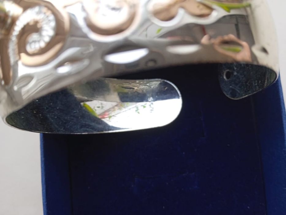 Браслет серебро