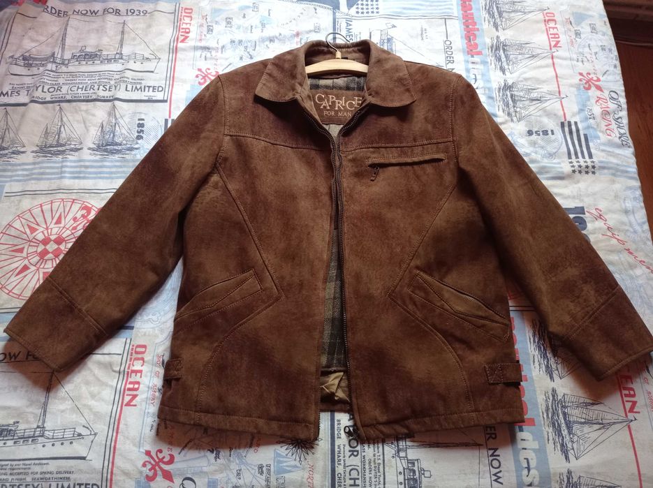 Мъжка шуба със сваляема подплата