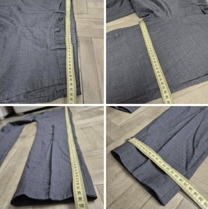 Pantaloni eleganți bărbătești Boggi Italia, Slim Fit - 46