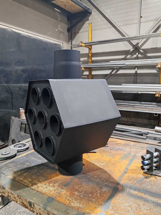 Promotie!!! Recuperator de caldura profesional din otel gros de 3 mm!