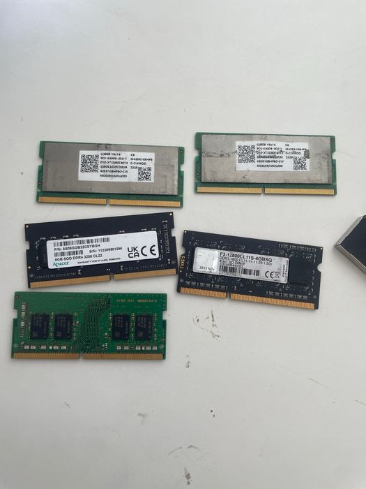 Озу so dimm ddr4 8gb ddr3 4gb