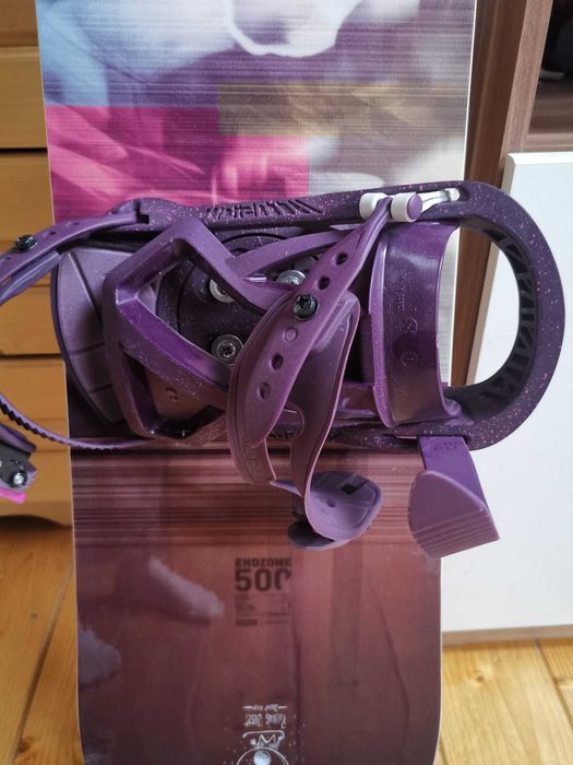 Placă Snowboard all mountain & freestyle Damă cu  legaturi si boots