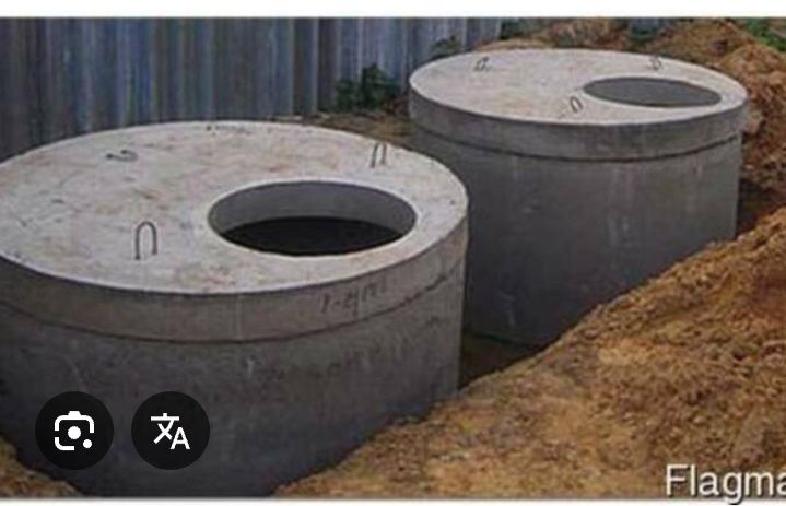 Бетонные Кольца Септики Дно Люк